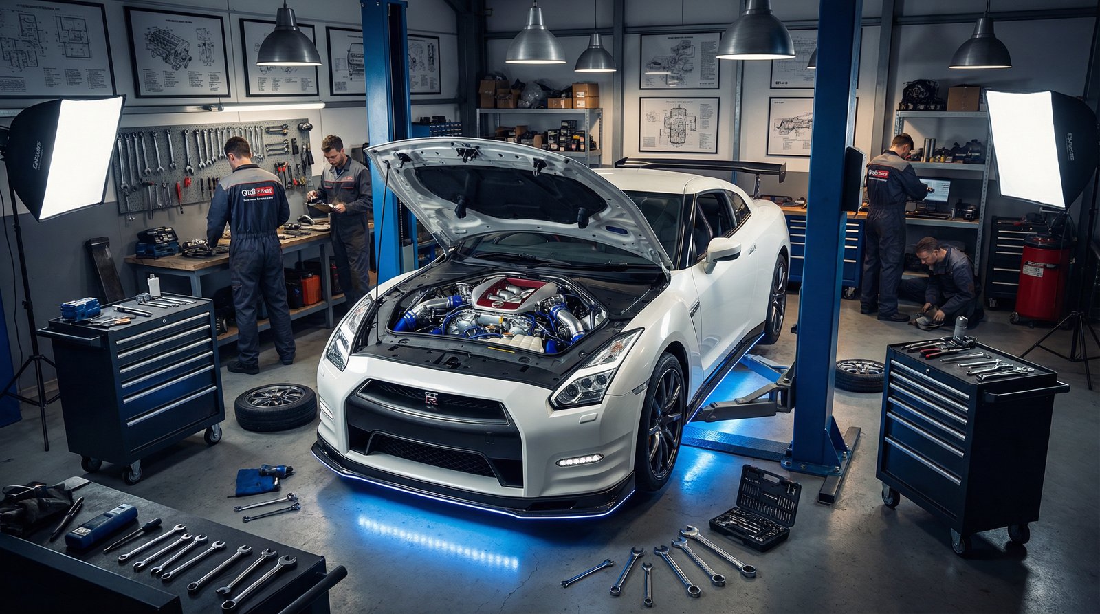 困困兔GTR改装视频